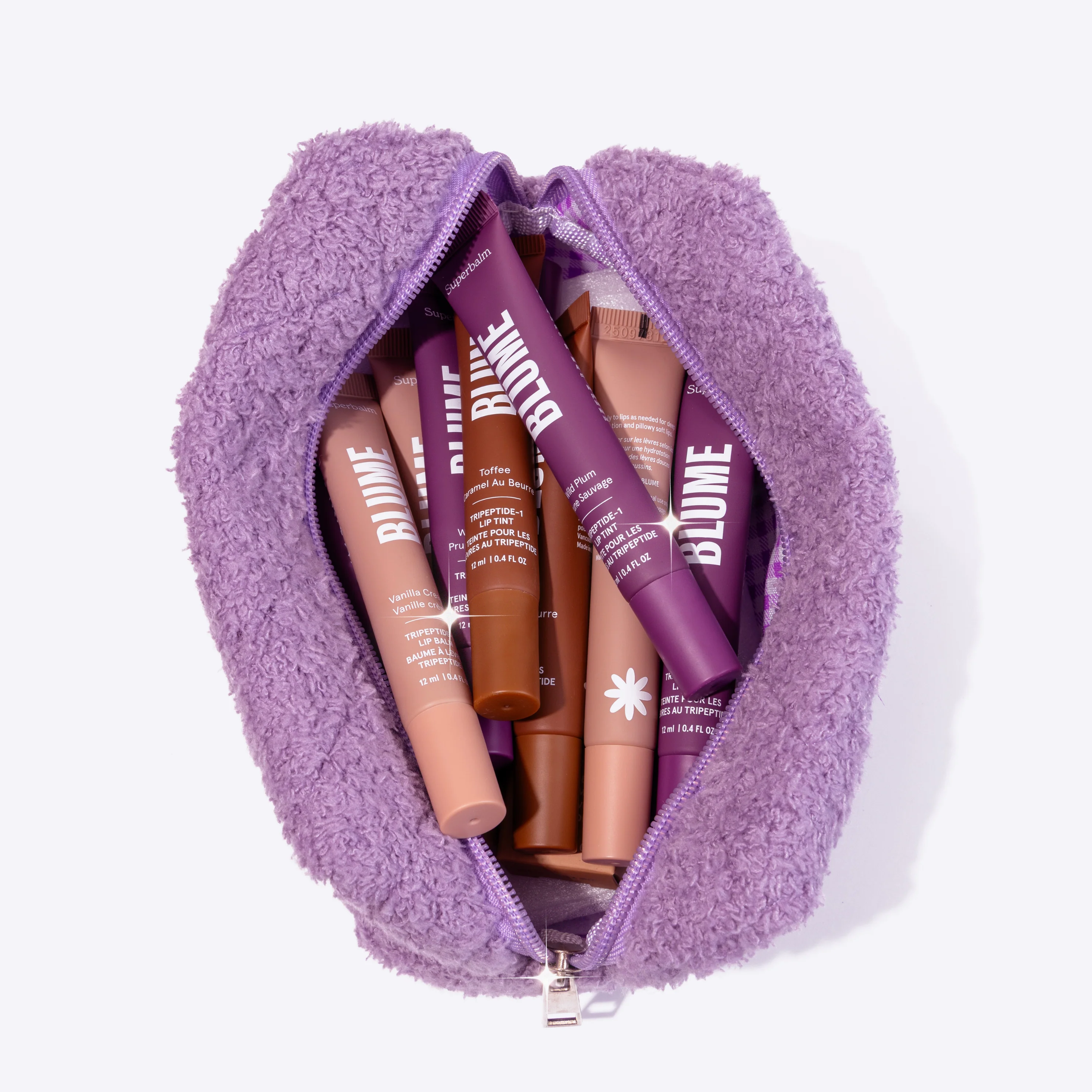 Superbalm Tripeptide-1 Lip Tint in Wild Plum - Image 10
